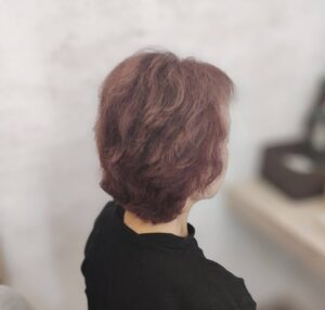 レイヤーシルエット|艶を引き出すカラーデザイン