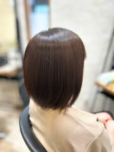 まとまりショート|手触り改善|オーガニックカラー