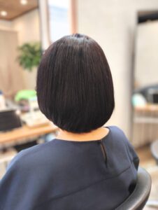 透明感ブラウン|ツヤ感アップ|5STEPトリートメント併用